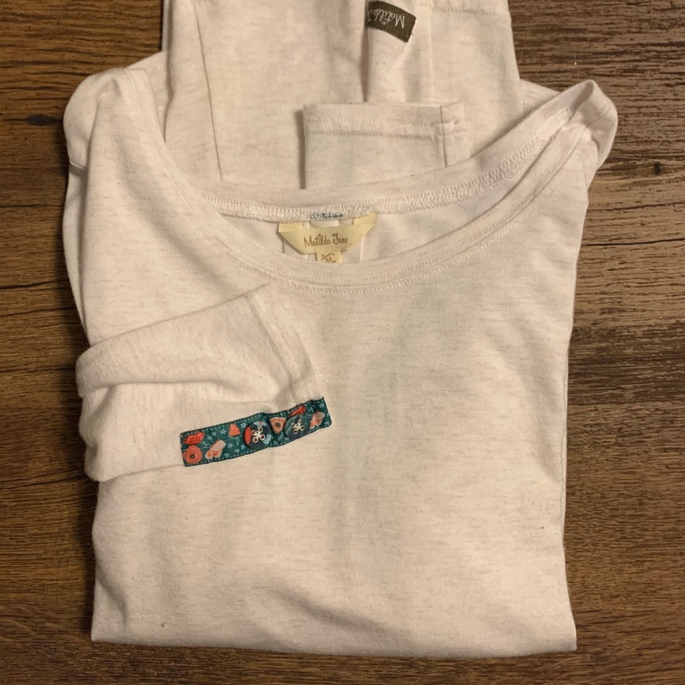 Matilda Jane top Long sleeve. Medium